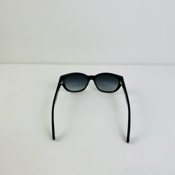 Ralph Lauren RL 8101 Black Cat Eye Statement Black Lens Sunglasses - Picture 5 of 12